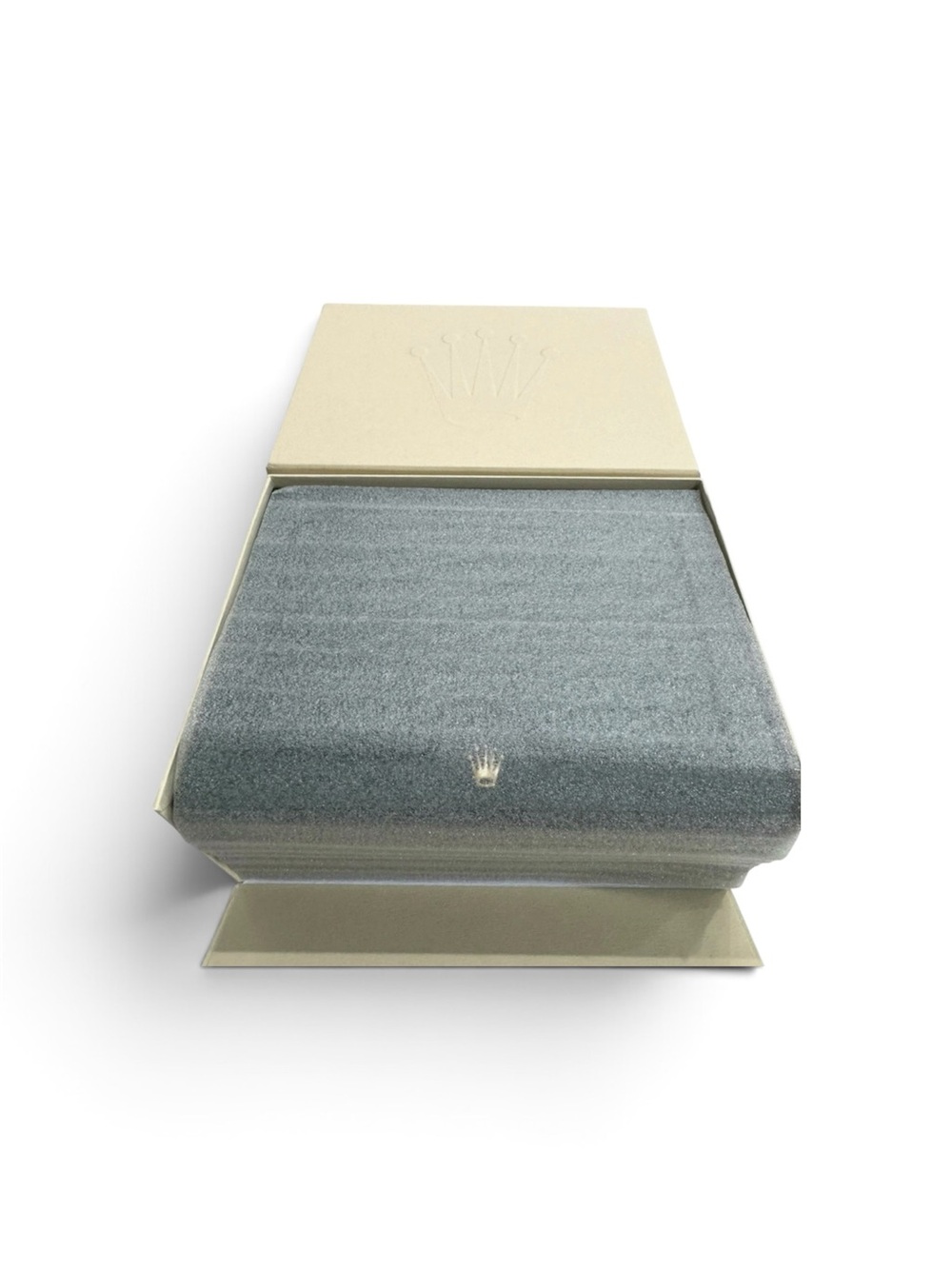 Authentic NEW STYLE ROLEX Watch Box For Oyster Perpetual OP Booklets FULL SET - Picture 3 of 7